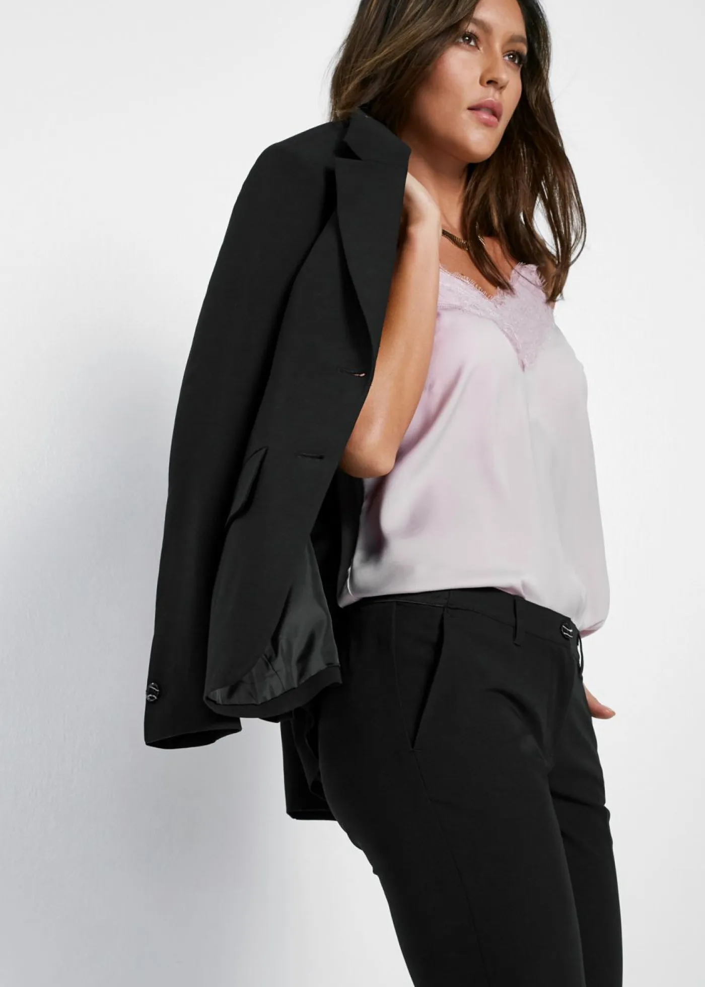 Online Traje de pantalón (2 piezas) Mujer Pantalones|Tallas Pequeñas