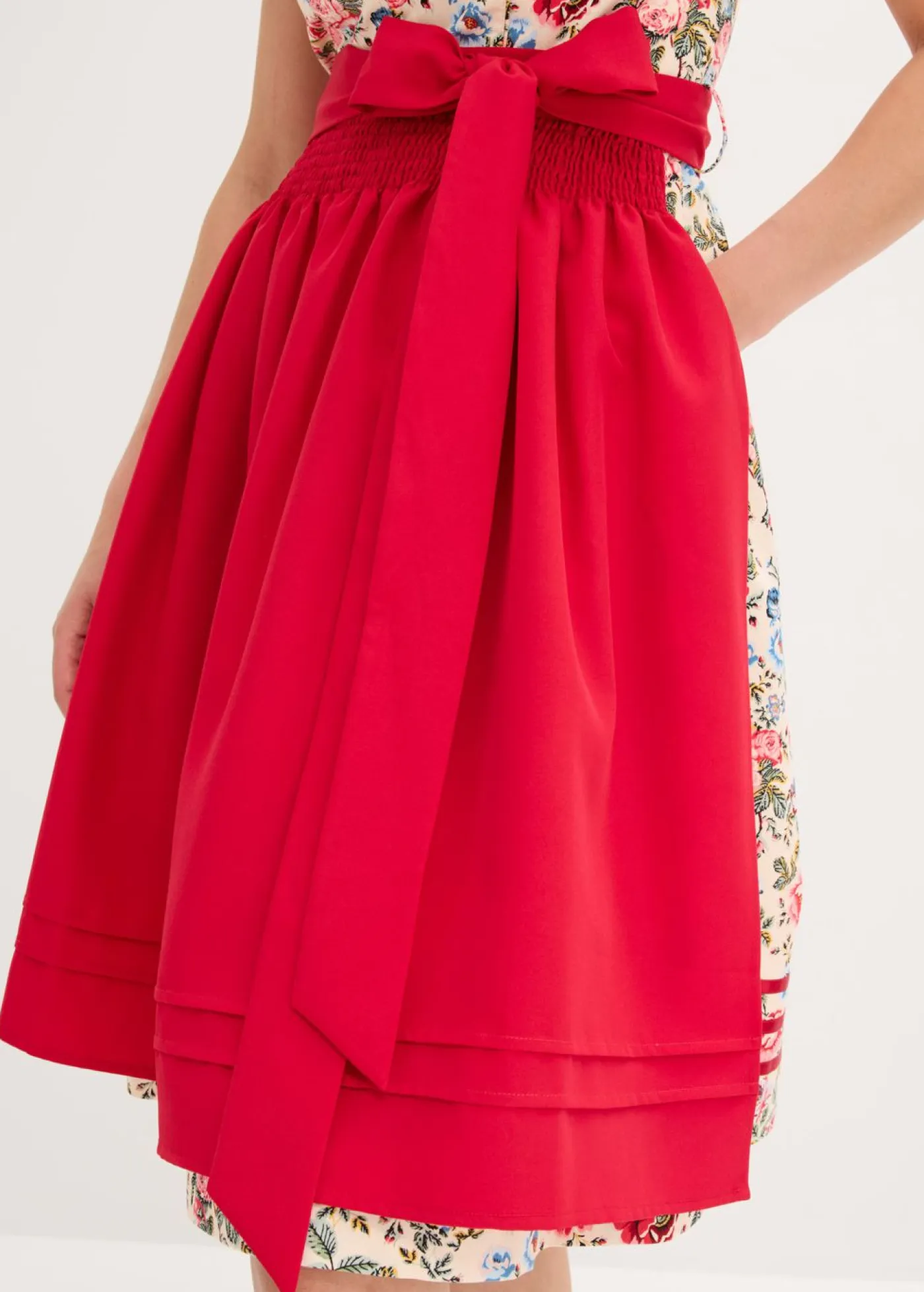 Traje tirolés con delantal bordado (2 piezas) Mujer Vestidos
