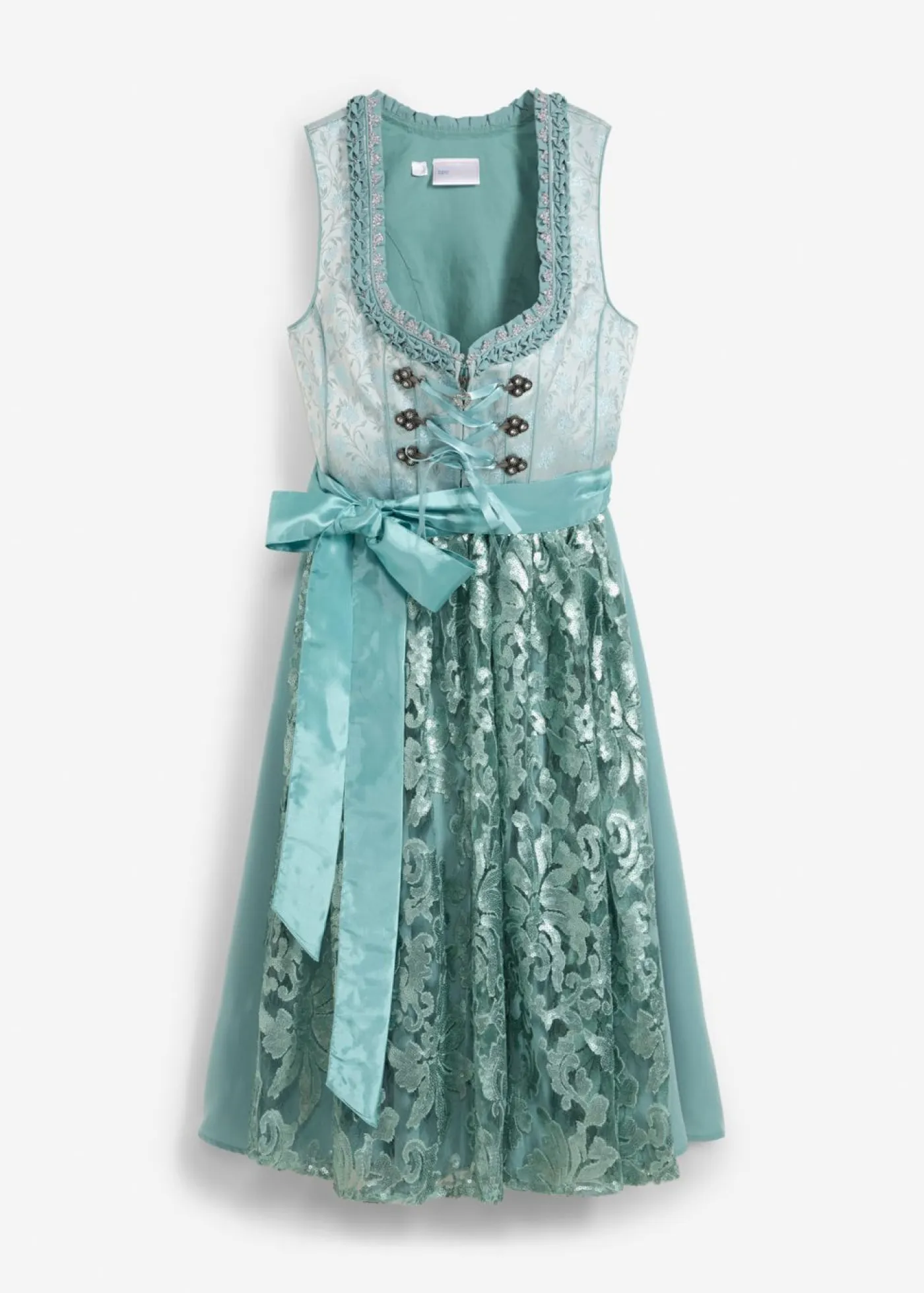 Traje tirolés y delantal (2 piezas) Mujer Vestidos