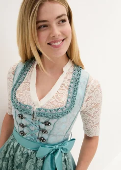 Traje tirolés y delantal (2 piezas) Mujer Vestidos