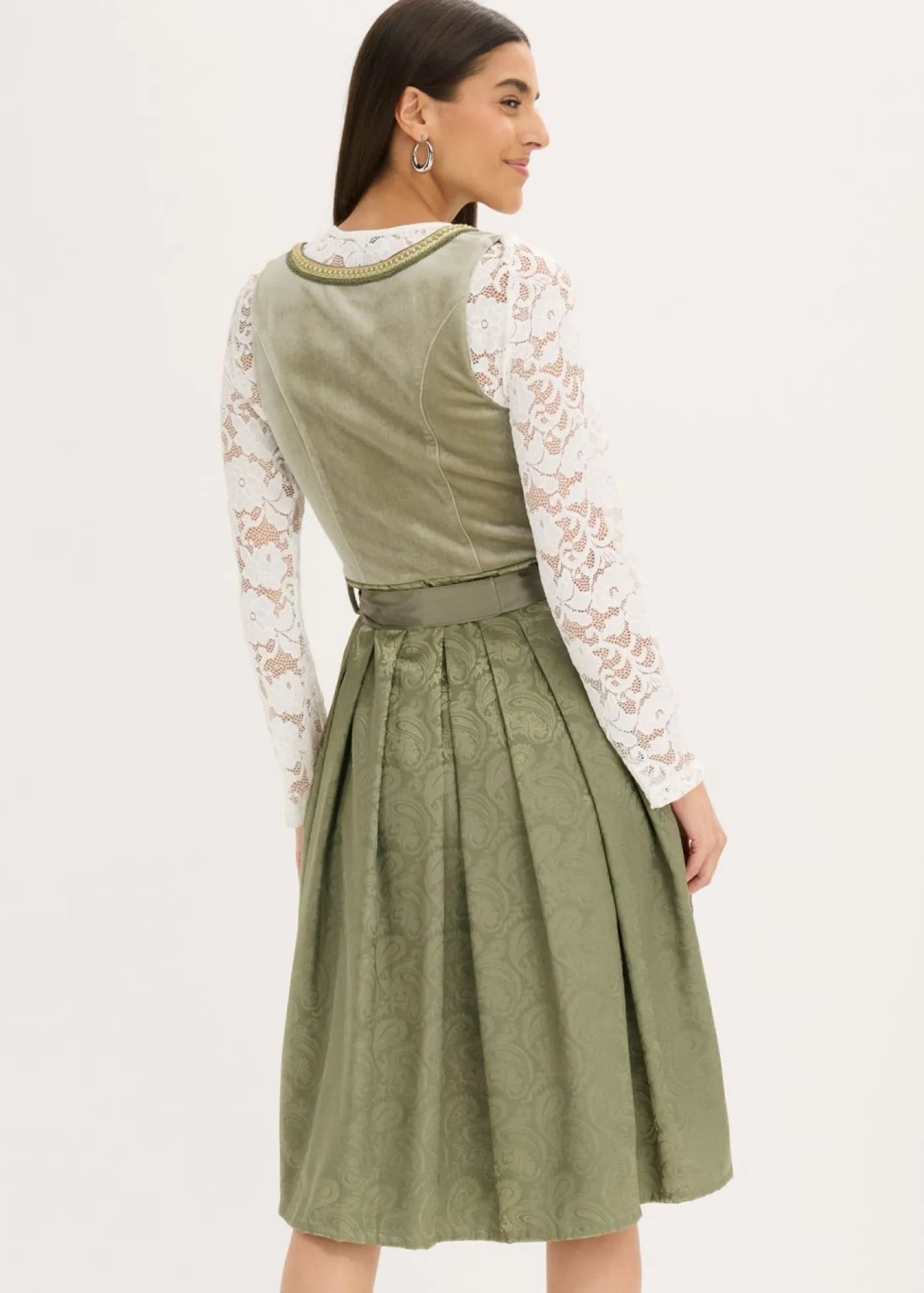 Clearance Traje tirolés y delantal (2 piezas) Mujer Vestidos