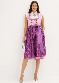 Traje tirolés y delantal (2 piezas) Mujer Vestidos