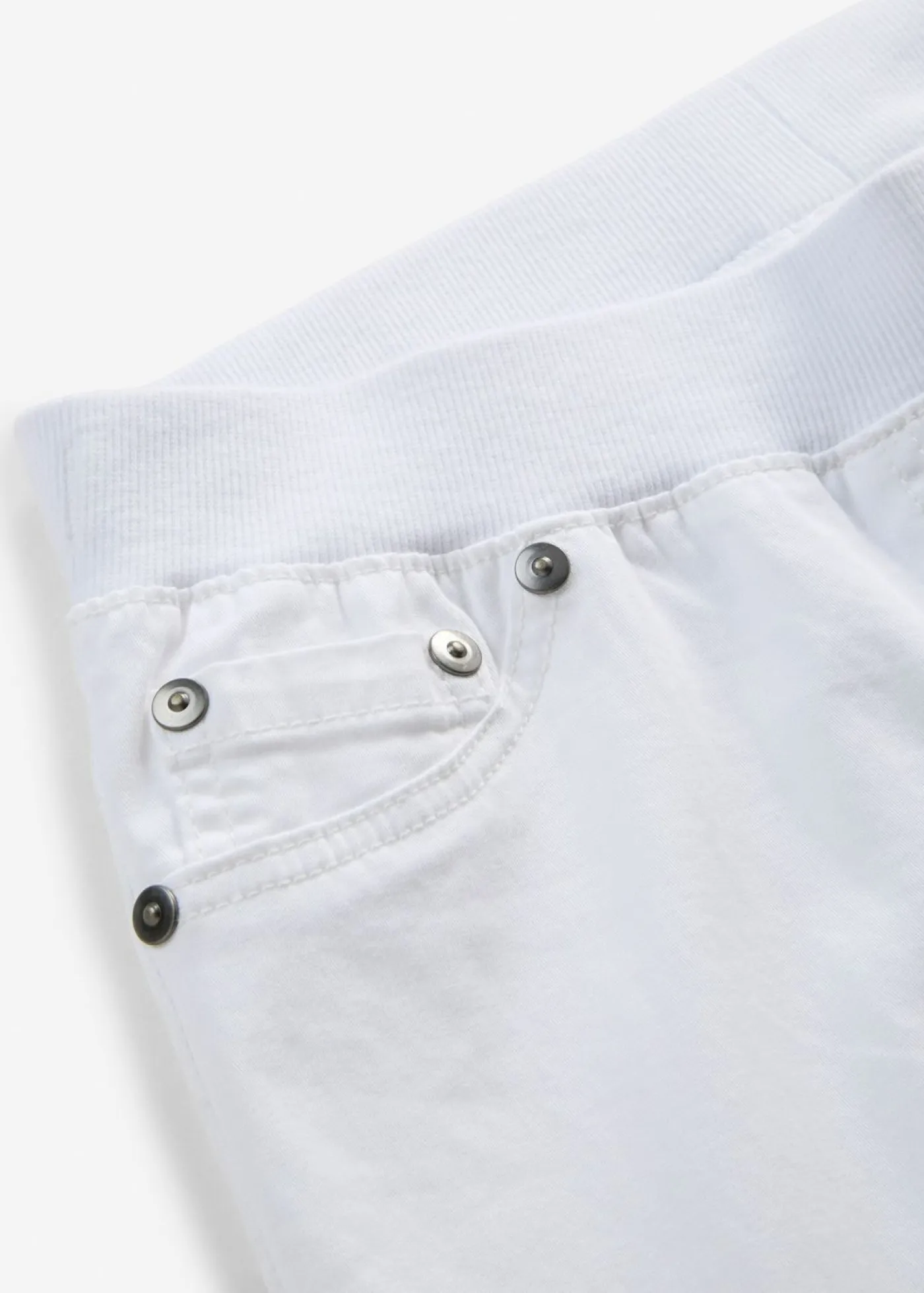 Sale Treggings de sarga de mezcla de algodón elástica Mujer Pantalones