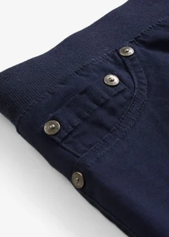 Clearance Treggings de sarga de mezcla de algodón elástica Mujer Pantalones