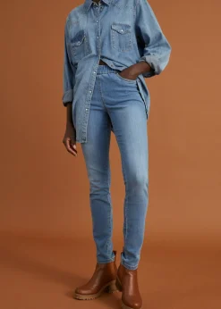 Online Treggings elásticos y cómodos Mujer Vaqueros