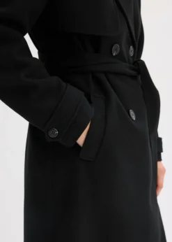 Outlet Trenca con aspecto de lana Mujer Chaquetas Y Abrigos