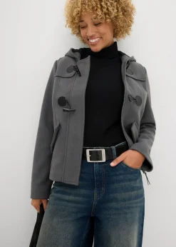 Discount Trenca de imitación de lana Mujer Chaquetas Y Abrigos