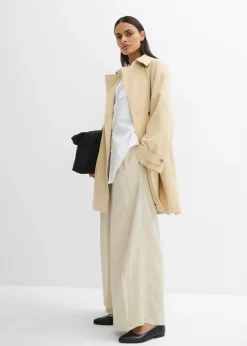Online Trenca en corte A Mujer Esenciales|Chaquetas Y Abrigos