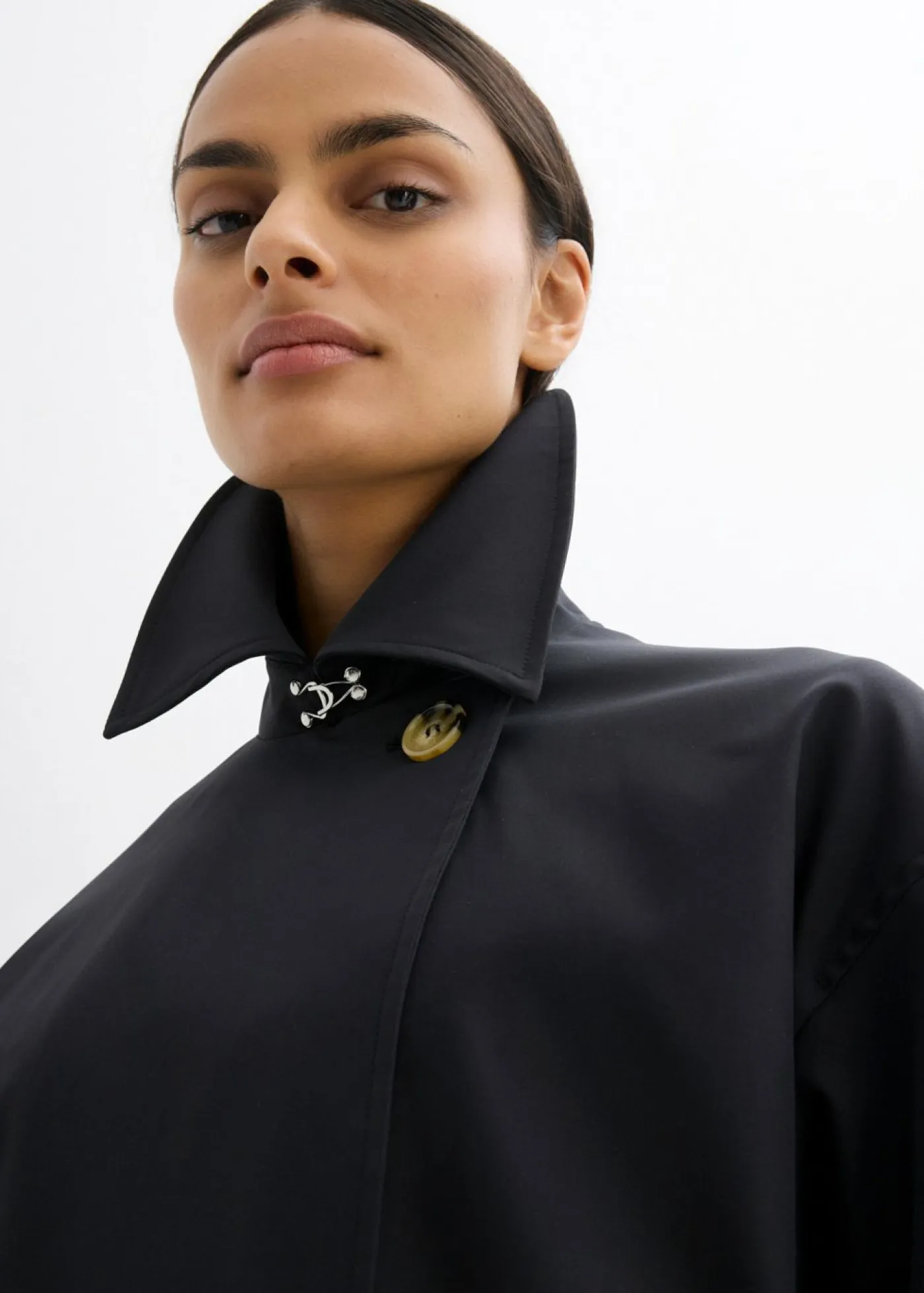 Trenca en corte A Mujer Esenciales|Chaquetas Y Abrigos
