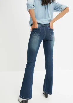 Best Vaquero bootcut con efecto descolorido Mujer Vaqueros