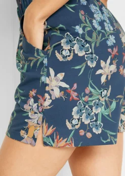 Vaquero corto de mezcla de algodón elástico (2 unidades) Mujer Shorts|Pantalones