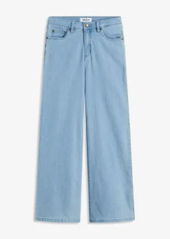 Hot Vaquero de pernera ancha, mid waist, elástico Mujer Vaqueros