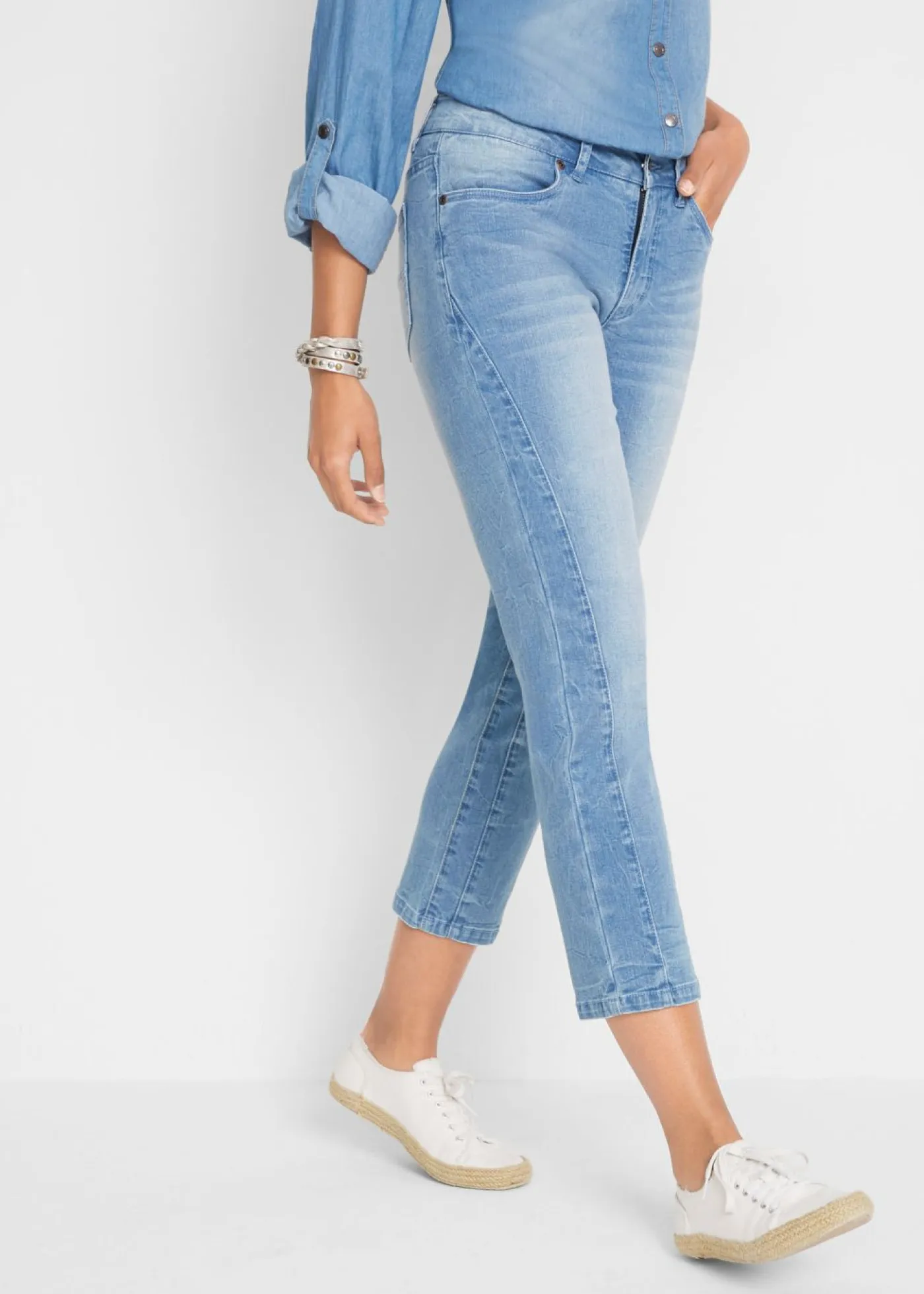 Vaquero soft 7/8 Mujer Vaqueros