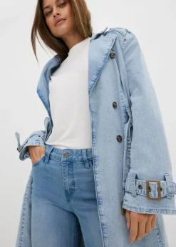 Sale Vaqueros acampanados, mid waist, elásticos Mujer Vaqueros|Tallas Pequeñas