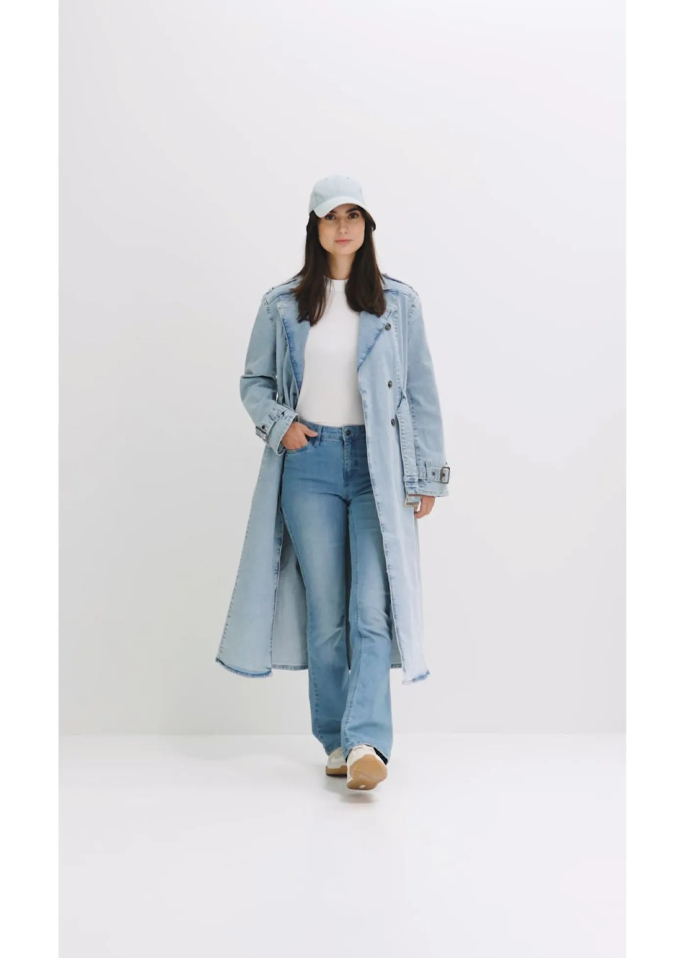 Sale Vaqueros acampanados, mid waist, elásticos Mujer Vaqueros|Tallas Pequeñas