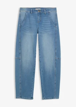 Hot Vaqueros barrel, mid waist Mujer Vaqueros|Tallas Pequeñas