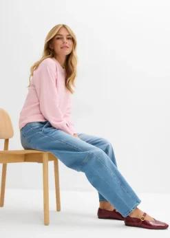 Hot Vaqueros barrel, mid waist Mujer Vaqueros|Tallas Pequeñas