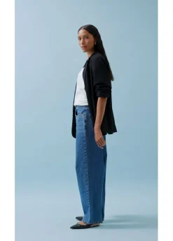 New Vaqueros barrel, mid waist Mujer Vaqueros