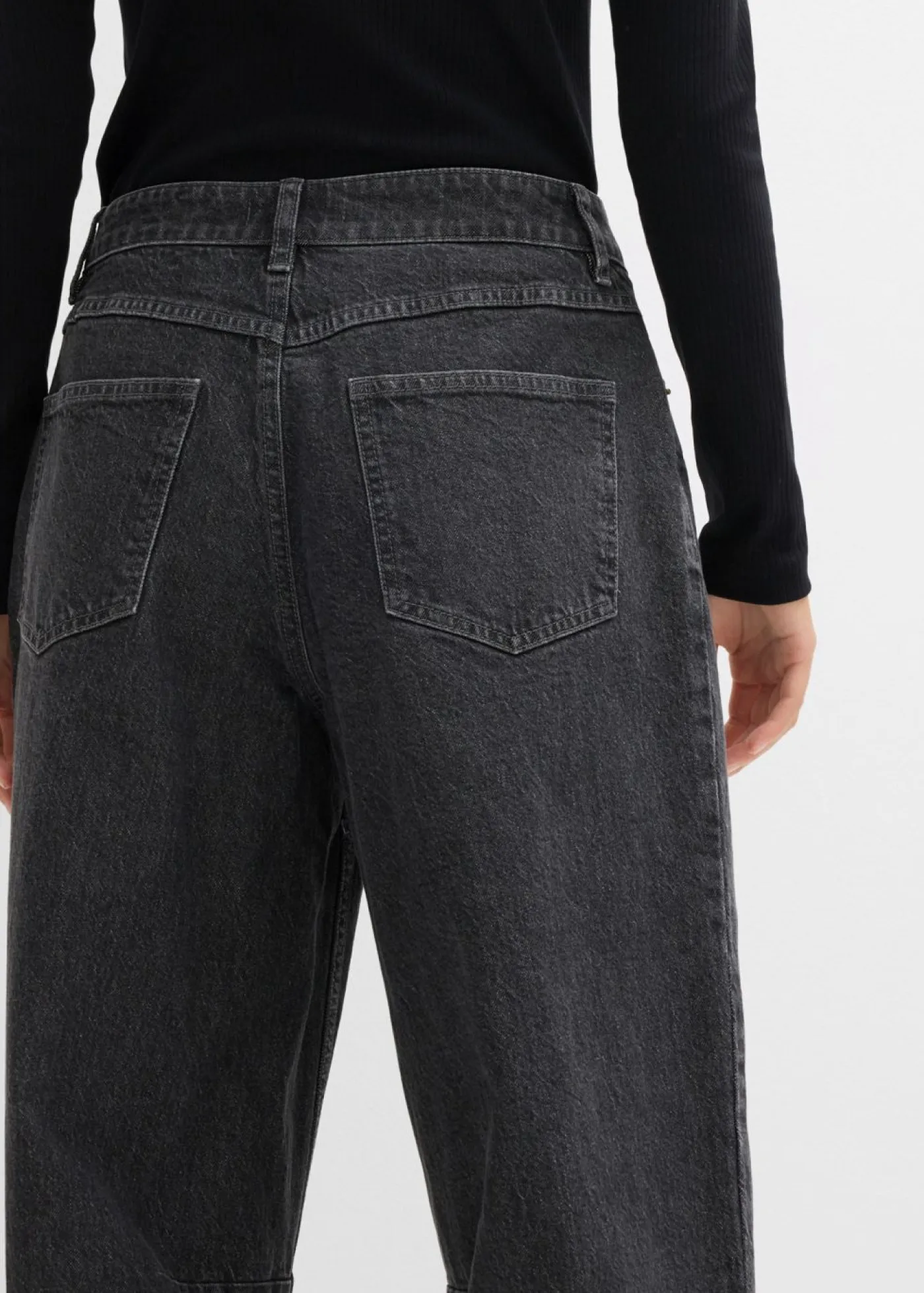 Clearance Vaqueros barrel, mid waist Mujer Vaqueros