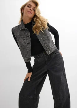 Clearance Vaqueros barrel, mid waist Mujer Vaqueros