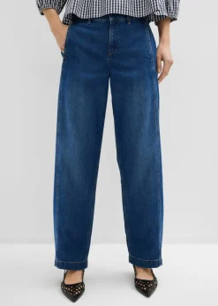 Sale Vaqueros barrel, mid waist Mujer Vaqueros|Novedades