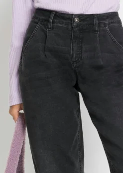 Best Vaqueros barrel, mid waist, elástico Mujer Vaqueros