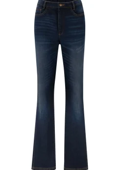Discount Vaqueros bootcut, high waist, cintura cómoda Mujer Vaqueros