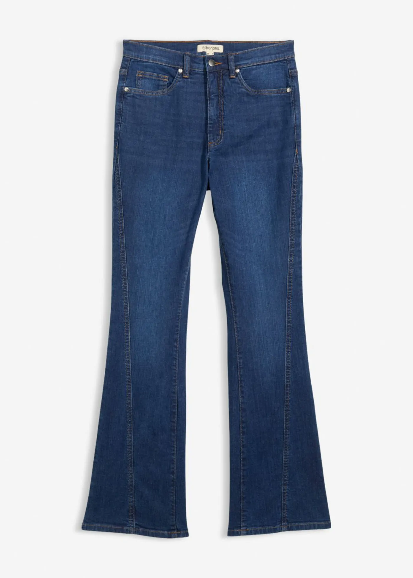 Discount Vaqueros bootcut, high waist Mujer Tallas Pequeñas