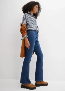 Discount Vaqueros bootcut, high waist Mujer Tallas Pequeñas