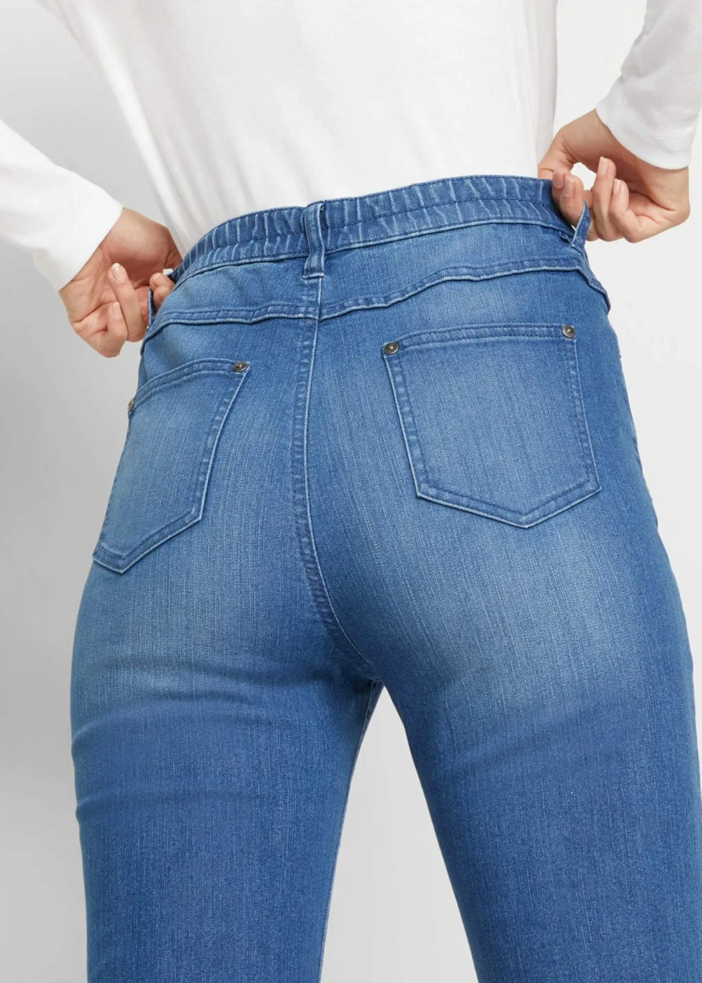 Best Vaqueros bootcut, high waist, cintura cómoda Mujer Vaqueros
