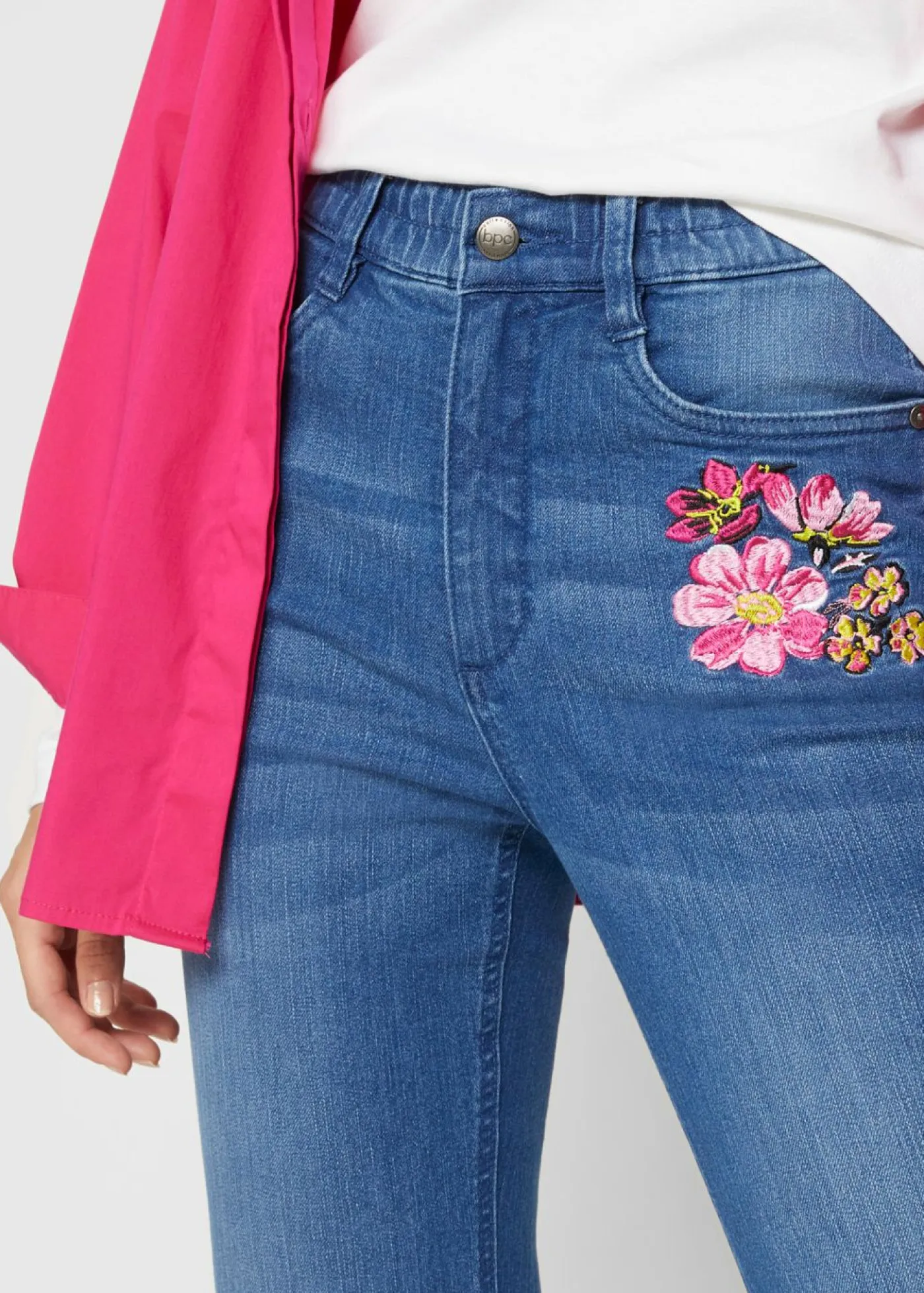 Best Vaqueros bootcut, high waist, cintura cómoda Mujer Vaqueros