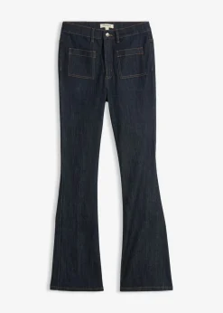 Clearance Vaqueros bootcut, high waist, cintura cómoda Mujer Vaqueros