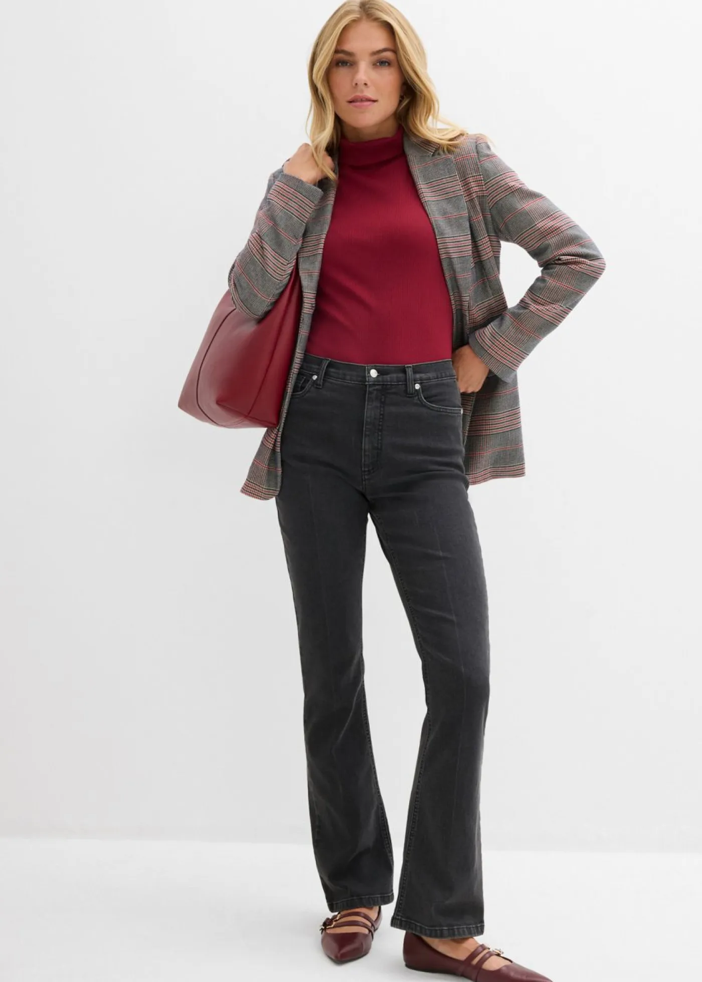 Sale Vaqueros bootcut, high waist Mujer Vaqueros