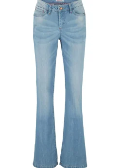 Clearance Vaqueros bootcut mid waist, elásticos Mujer Vaqueros