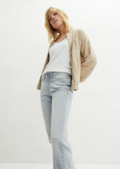 Clearance Vaqueros bootcut mid waist, elásticos Mujer Vaqueros