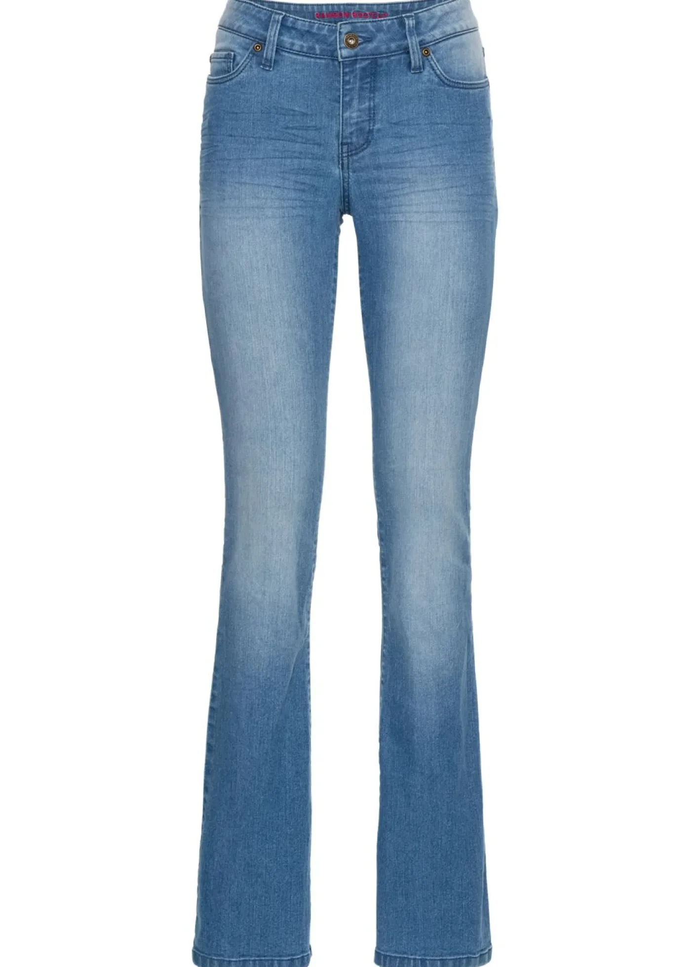 Sale Vaqueros bootcut, mid waist, elásticos Mujer Vaqueros