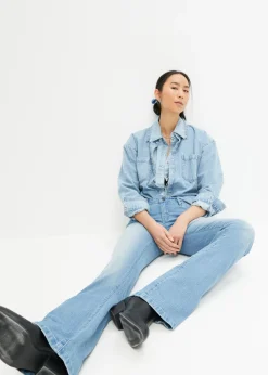 Sale Vaqueros bootcut, mid waist, elásticos Mujer Vaqueros