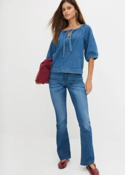 New Vaqueros bootcut mid waist, elásticos Mujer Vaqueros|Tallas Pequeñas