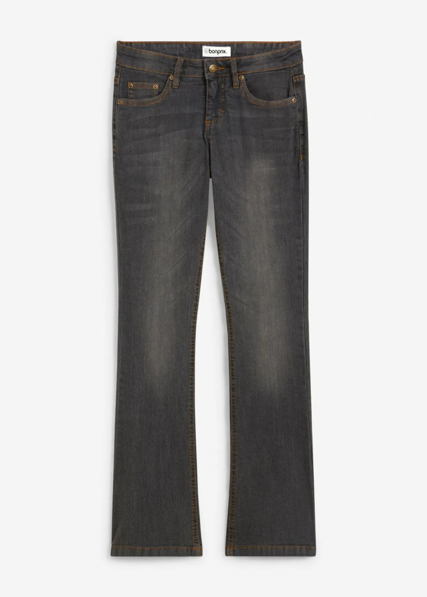 Clearance Vaqueros bootcut mid waist, elásticos Mujer Vaqueros