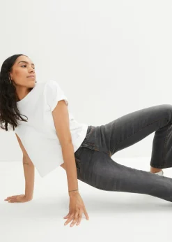 Clearance Vaqueros bootcut mid waist, elásticos Mujer Vaqueros