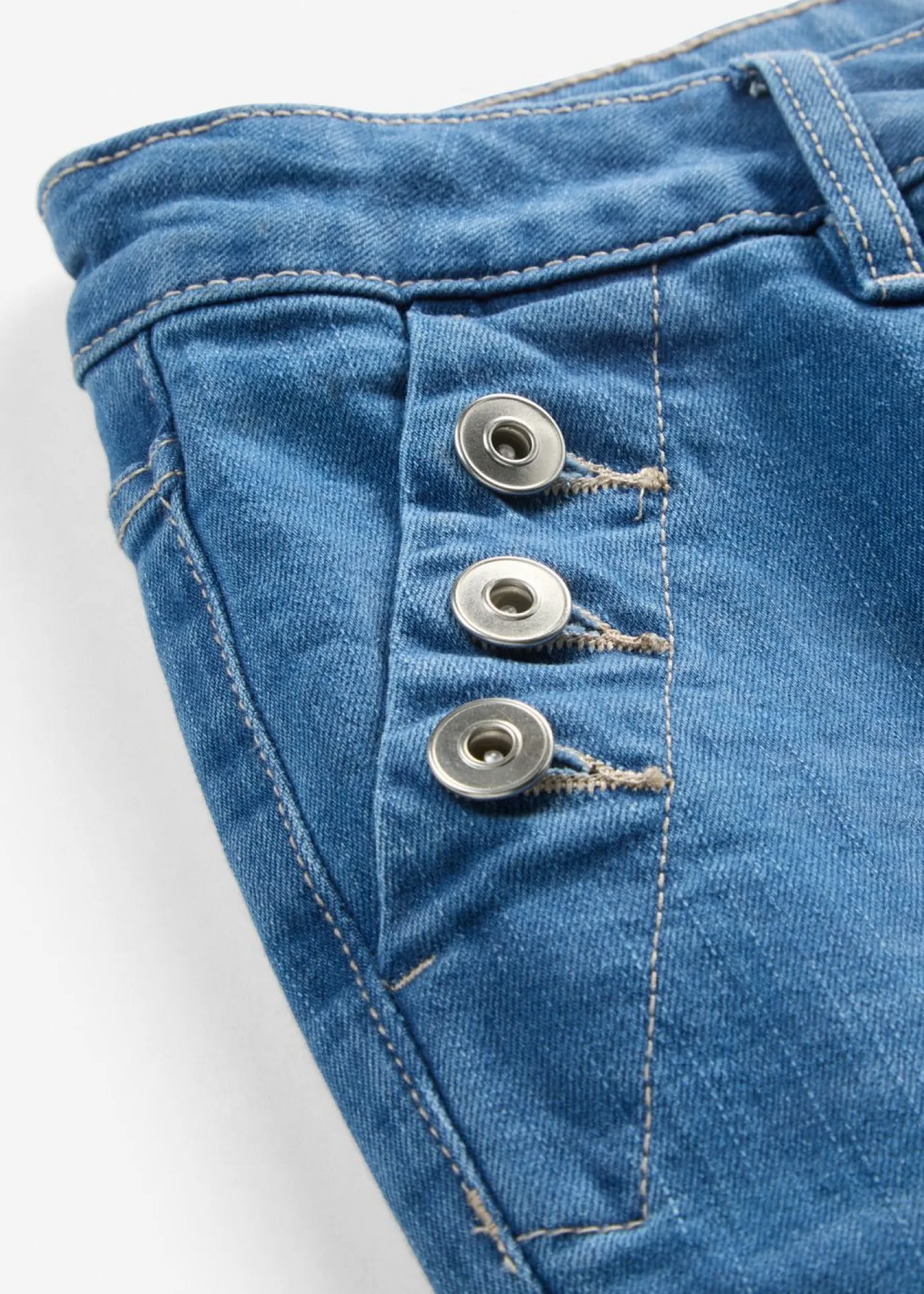 Best Vaqueros bootcut, mid waist, de algodón orgánico Mujer Vaqueros|Tallas Pequeñas