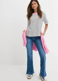 Best Vaqueros bootcut, mid waist, de algodón orgánico Mujer Vaqueros|Tallas Pequeñas