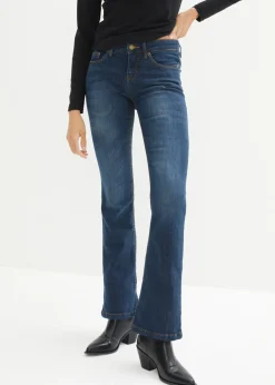 Hot Vaqueros bootcut mid waist, elásticos Mujer Vaqueros|Tallas Pequeñas