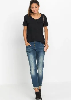 Hot Vaqueros boyfriend, low waist, stretch Mujer Vaqueros