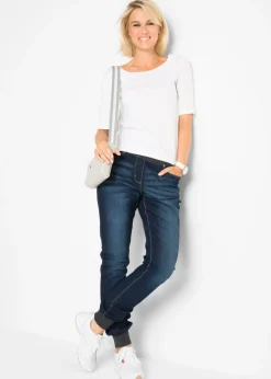 New Vaqueros boyfriend, mid waist, cintura cómoda Mujer Vaqueros