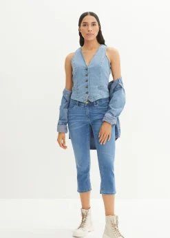 Sale Vaqueros capri Mujer Vaqueros