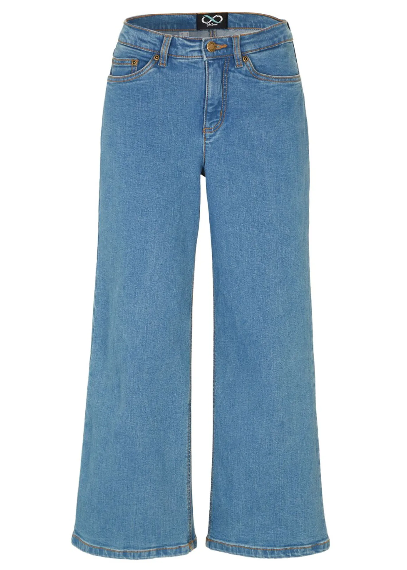 Best Vaqueros capri anchos Essential Mujer Vaqueros