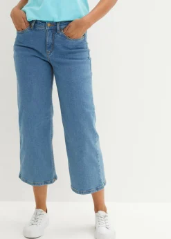 Best Vaqueros capri anchos Essential Mujer Vaqueros