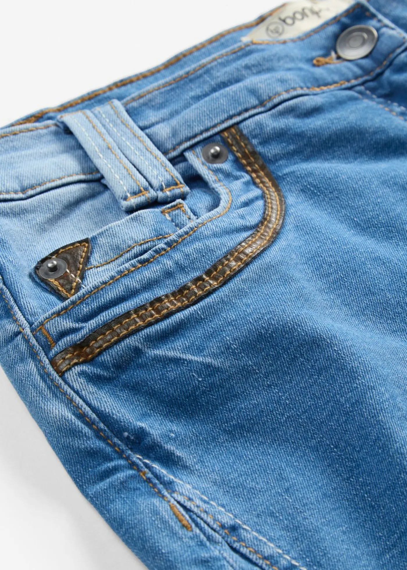 Outlet Vaqueros capri con corte ajustado y talle medio Mujer Vaqueros