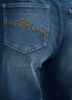 Clearance Vaqueros con pernera ancha, mid waist, con cintura cómoda Mujer Vaqueros